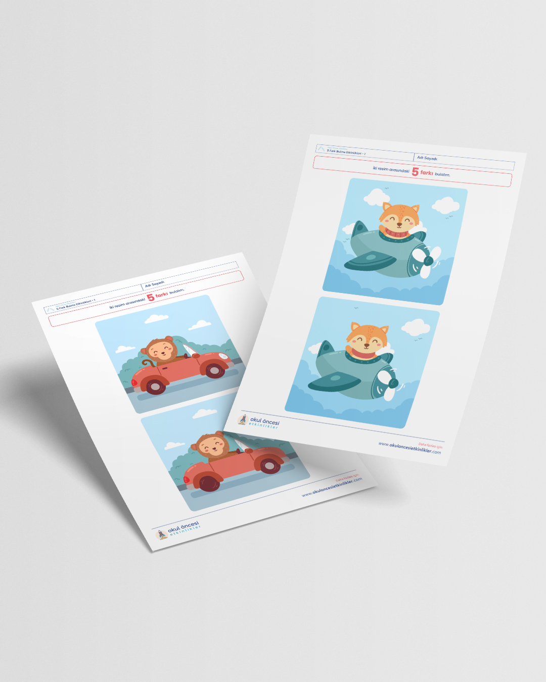 5 Fark Bulma Etkinlikleri - 1