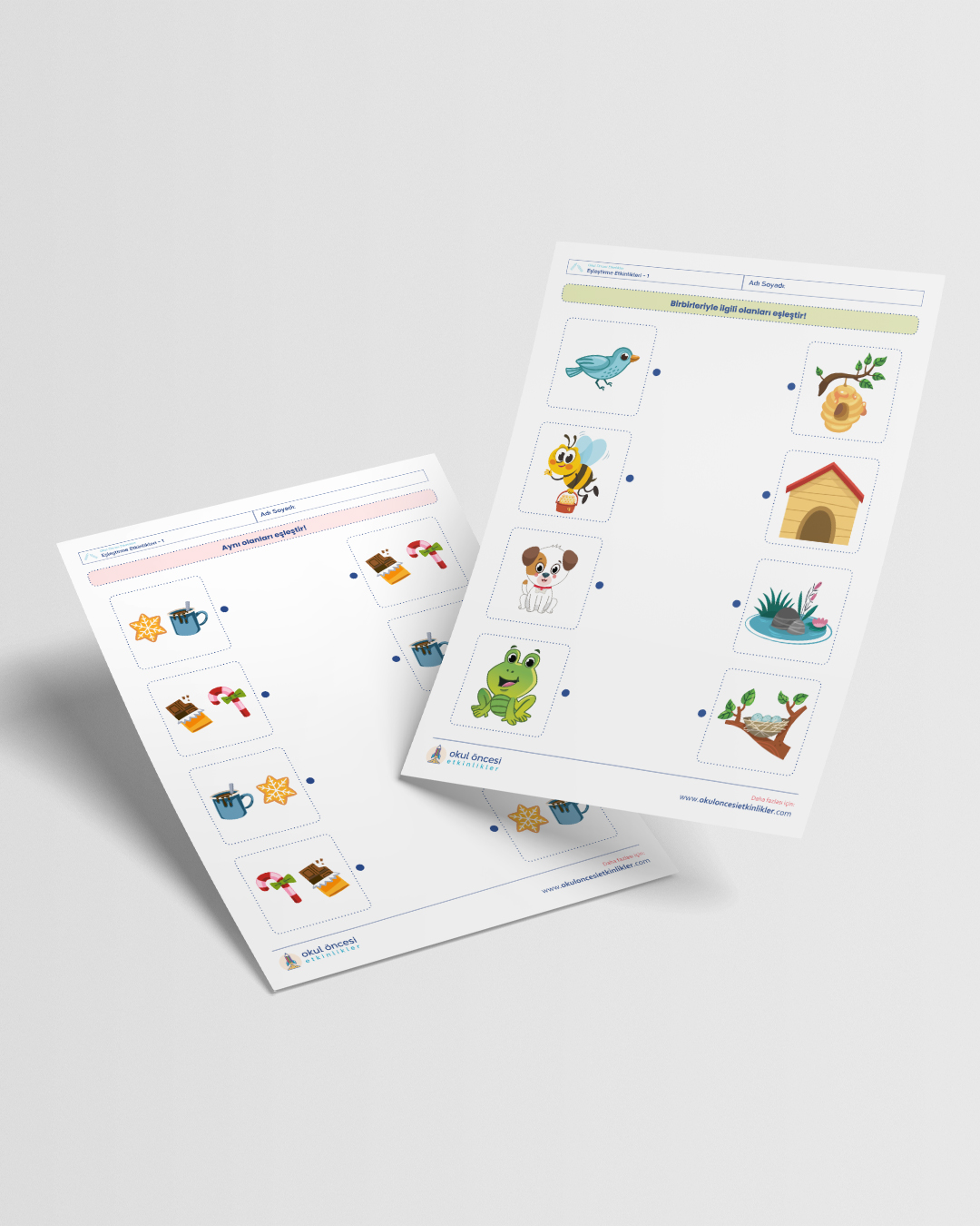 Eşleştirme Etkinlikleri - 1