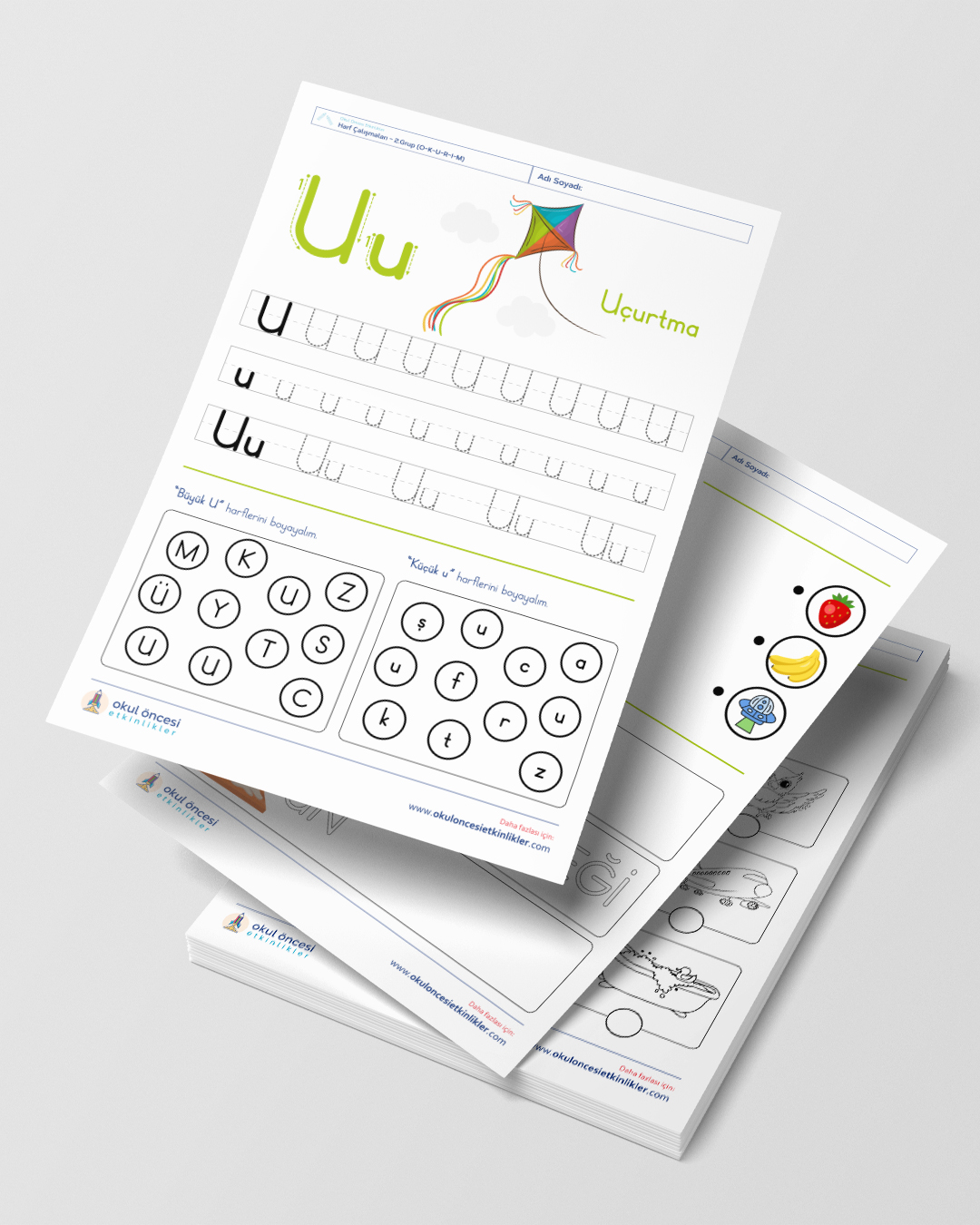 Harf ve Ses Tanıma - 2.Grup (O-K-U-R-I-M)