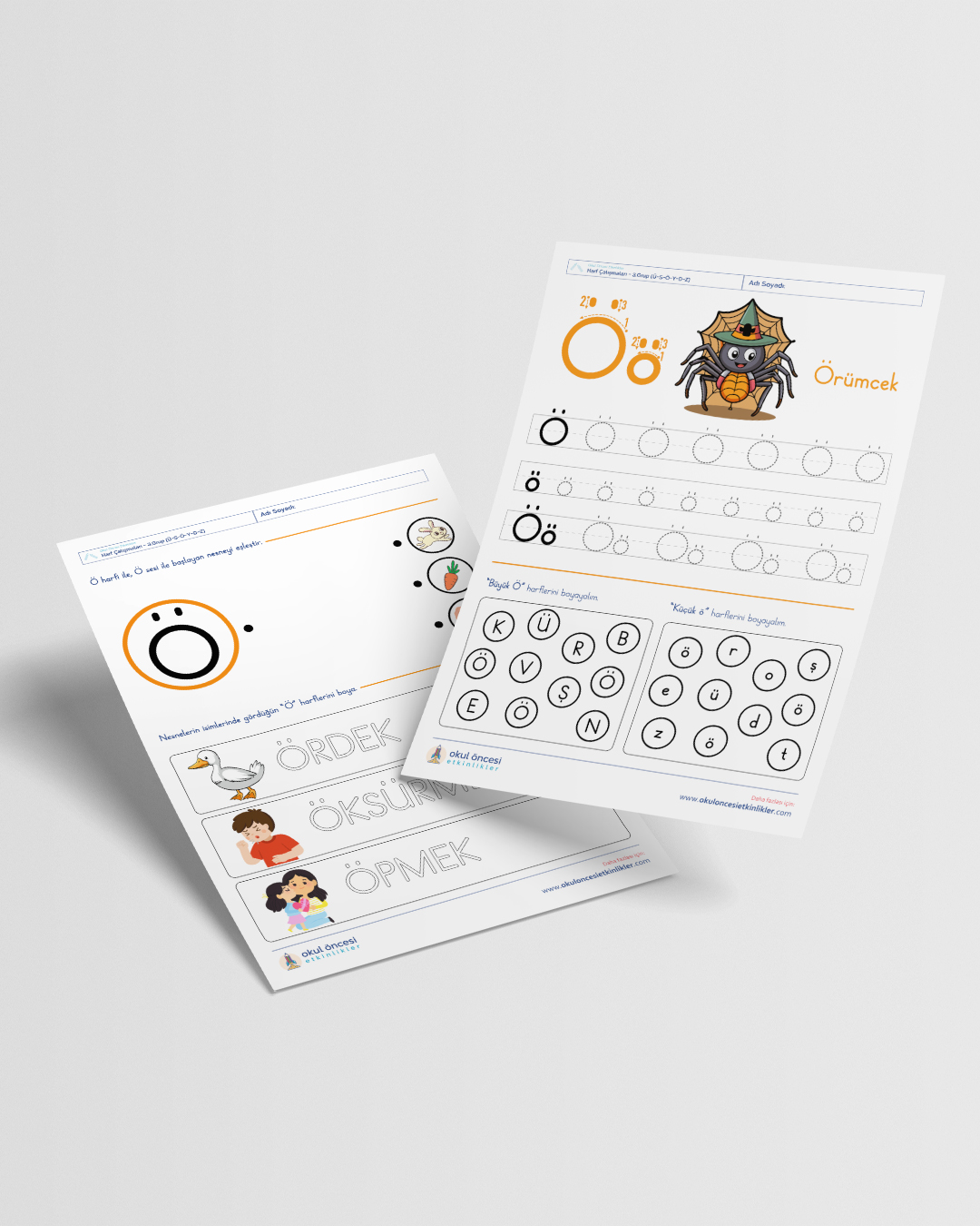 Harf ve Ses Tanıma - 3.Grup (Ü-S-Ö-Y-D-Z)