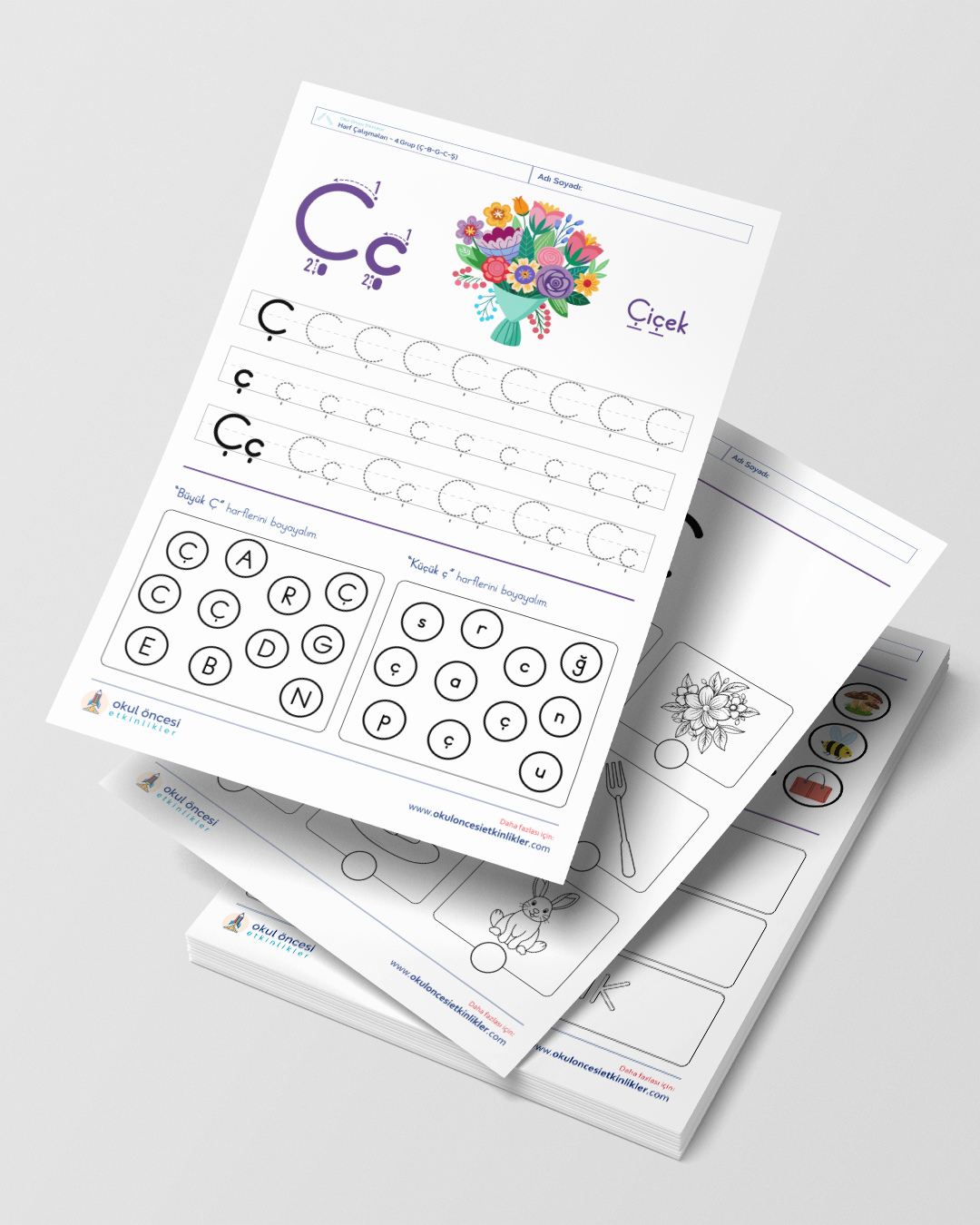 Harf ve Ses Tanıma - 4.Grup (Ç-B-G-C-Ş)