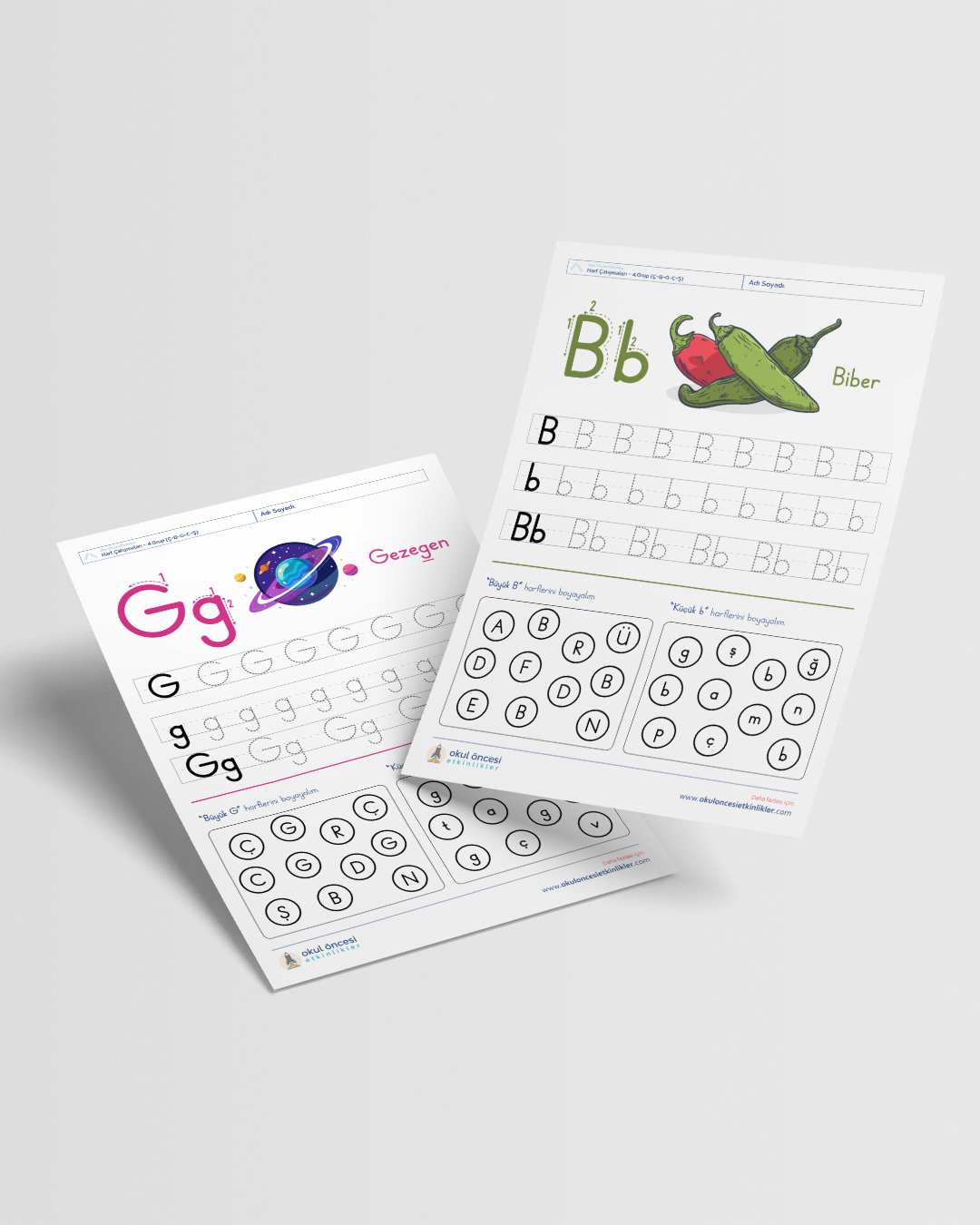 Harf ve Ses Tanıma - 4.Grup (Ç-B-G-C-Ş)