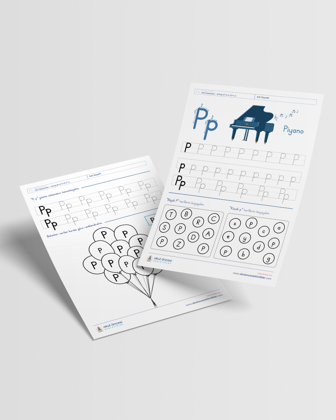 Harf ve Ses Tanıma - 5.Grup (P-H-V-Ğ-F-J)