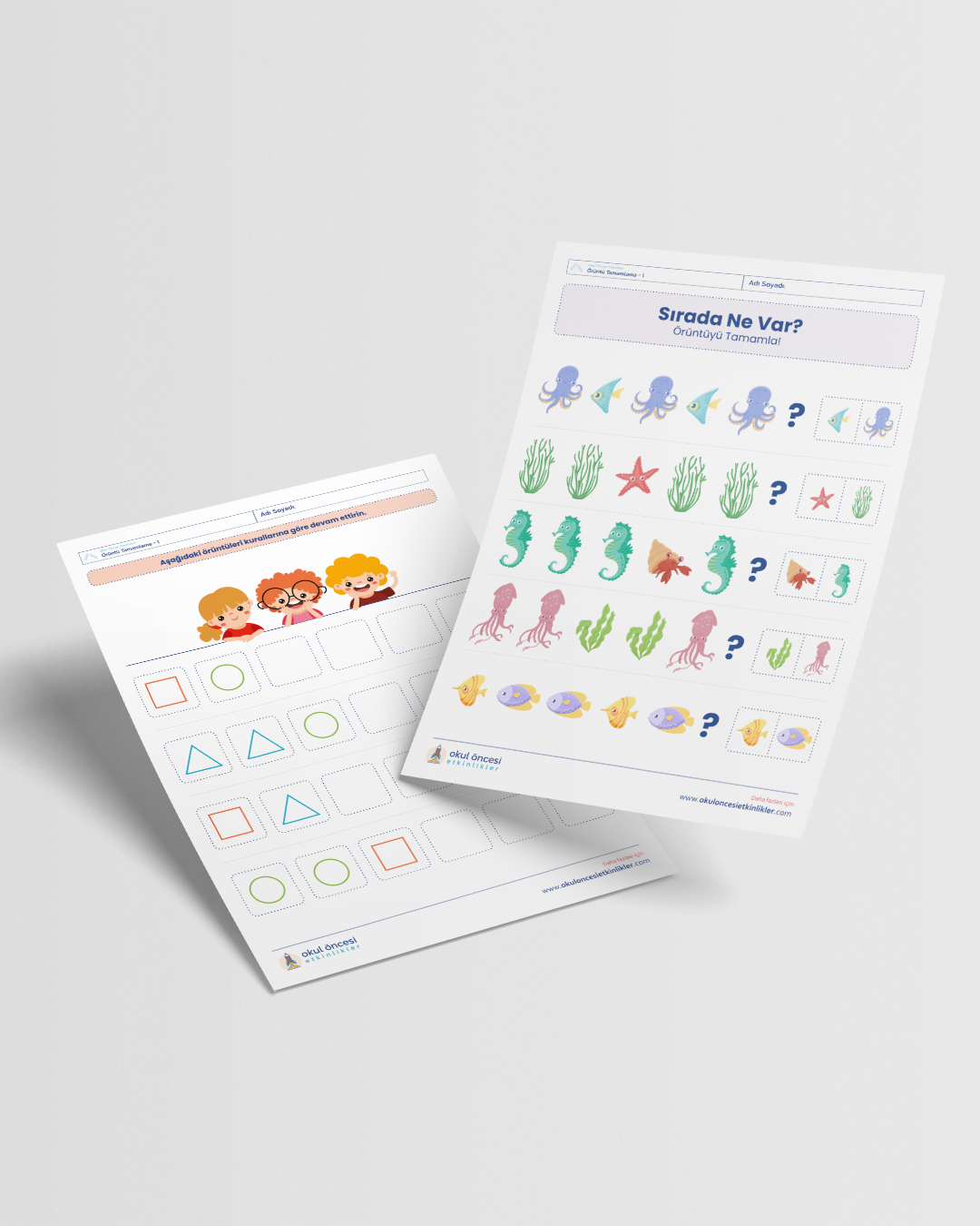 Örüntü Tamamlama - 1