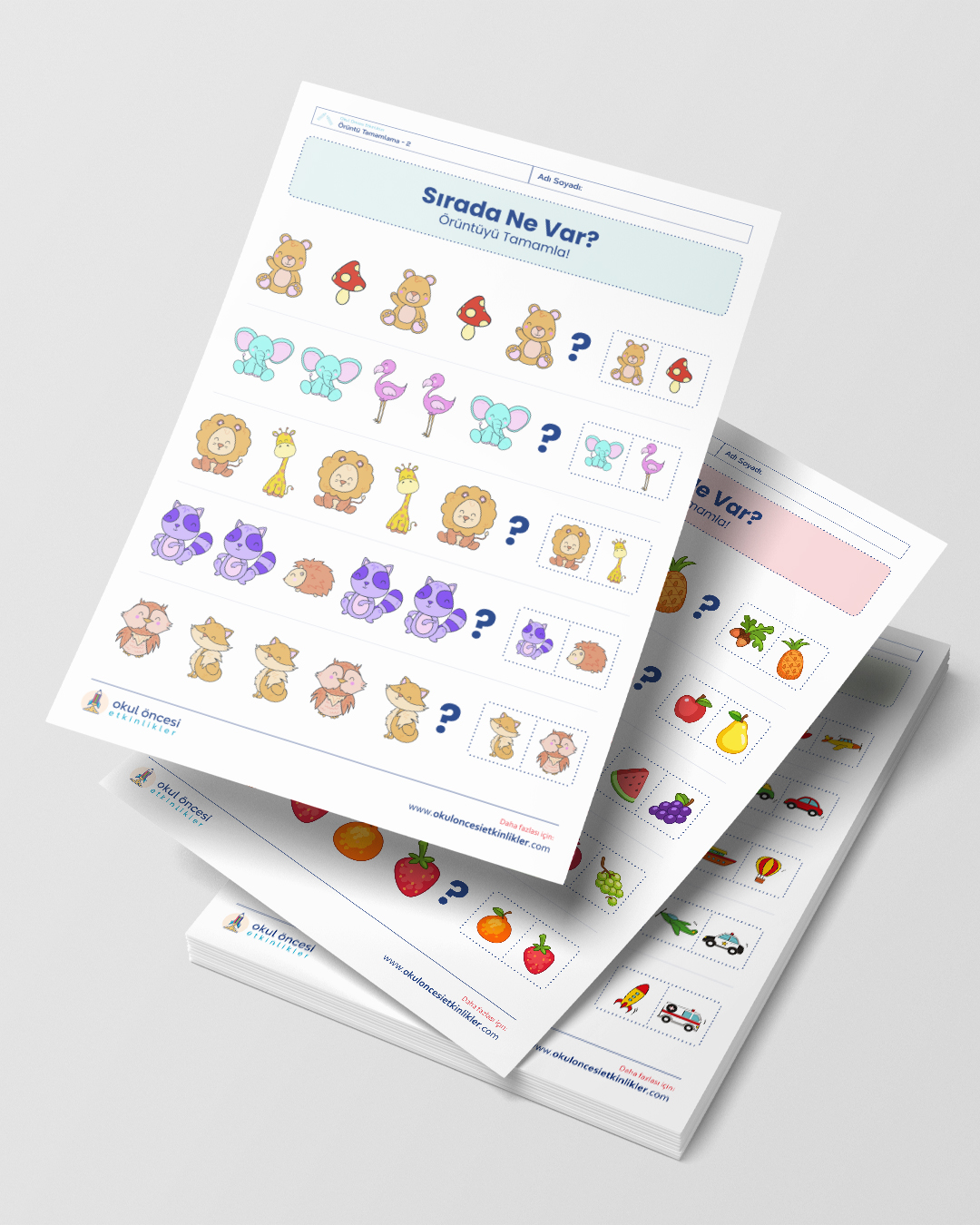 Örüntü Tamamlama - 2