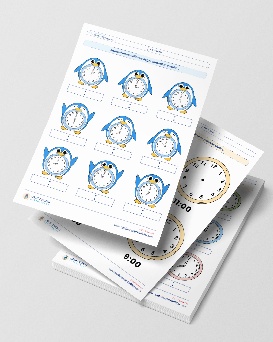 Saatleri Öğreniyorum - 1